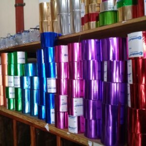 Papel Foil Negro O Blanco